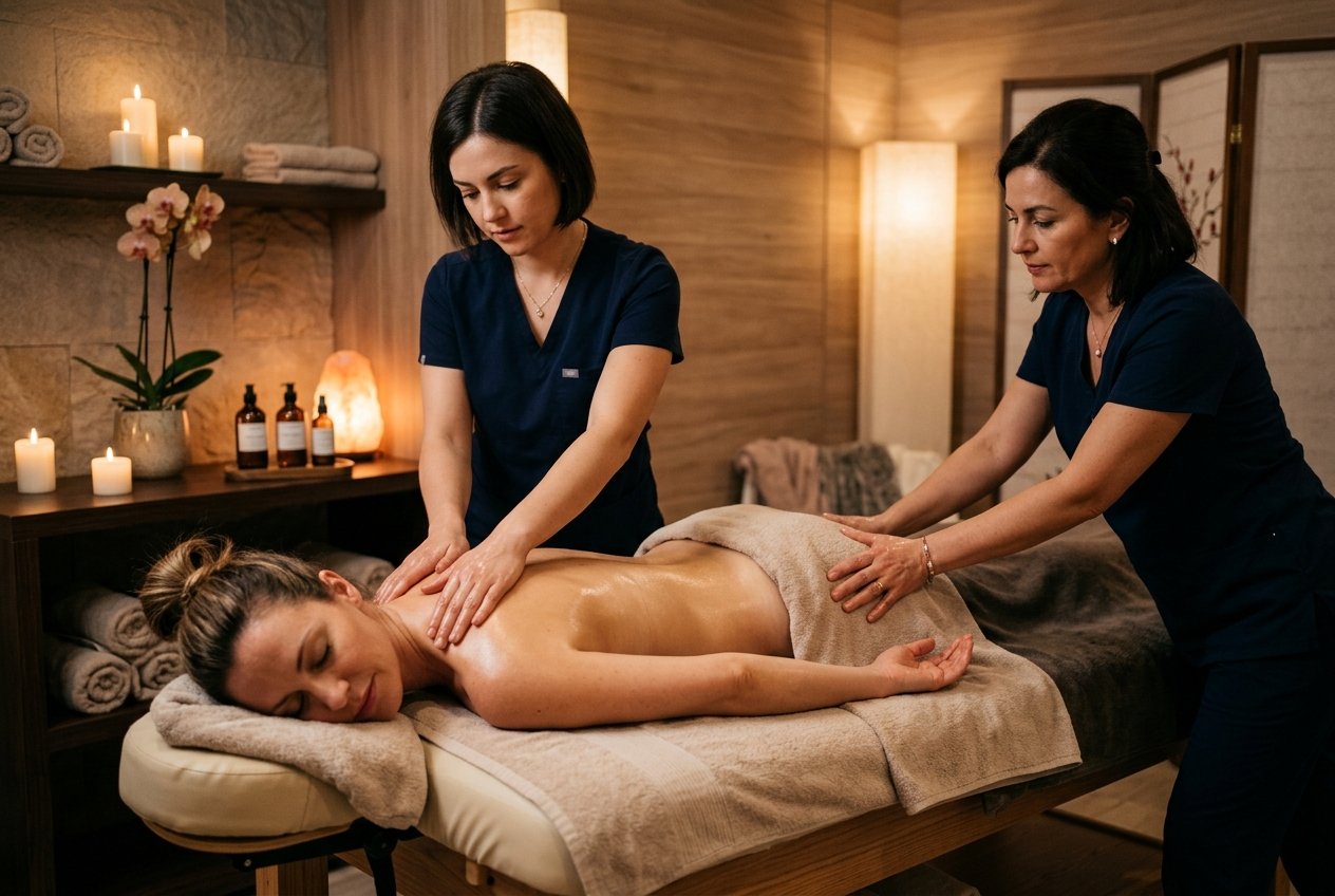 Four Hand Synchronized Massage
